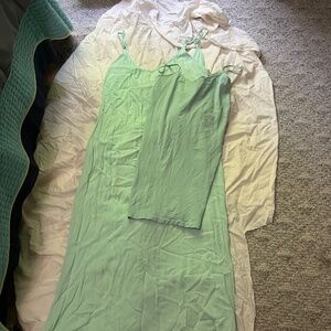 Free People Gauze Maxi Dress with Matching Slip